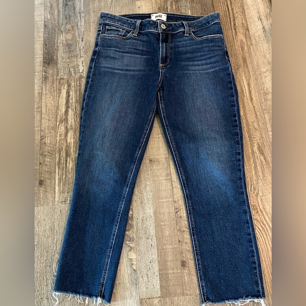 PAIGE Women's Skinny Jeans - Dark Blue